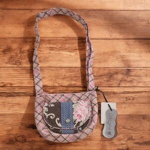 Vintage couture cloth shoulder/ crossbody